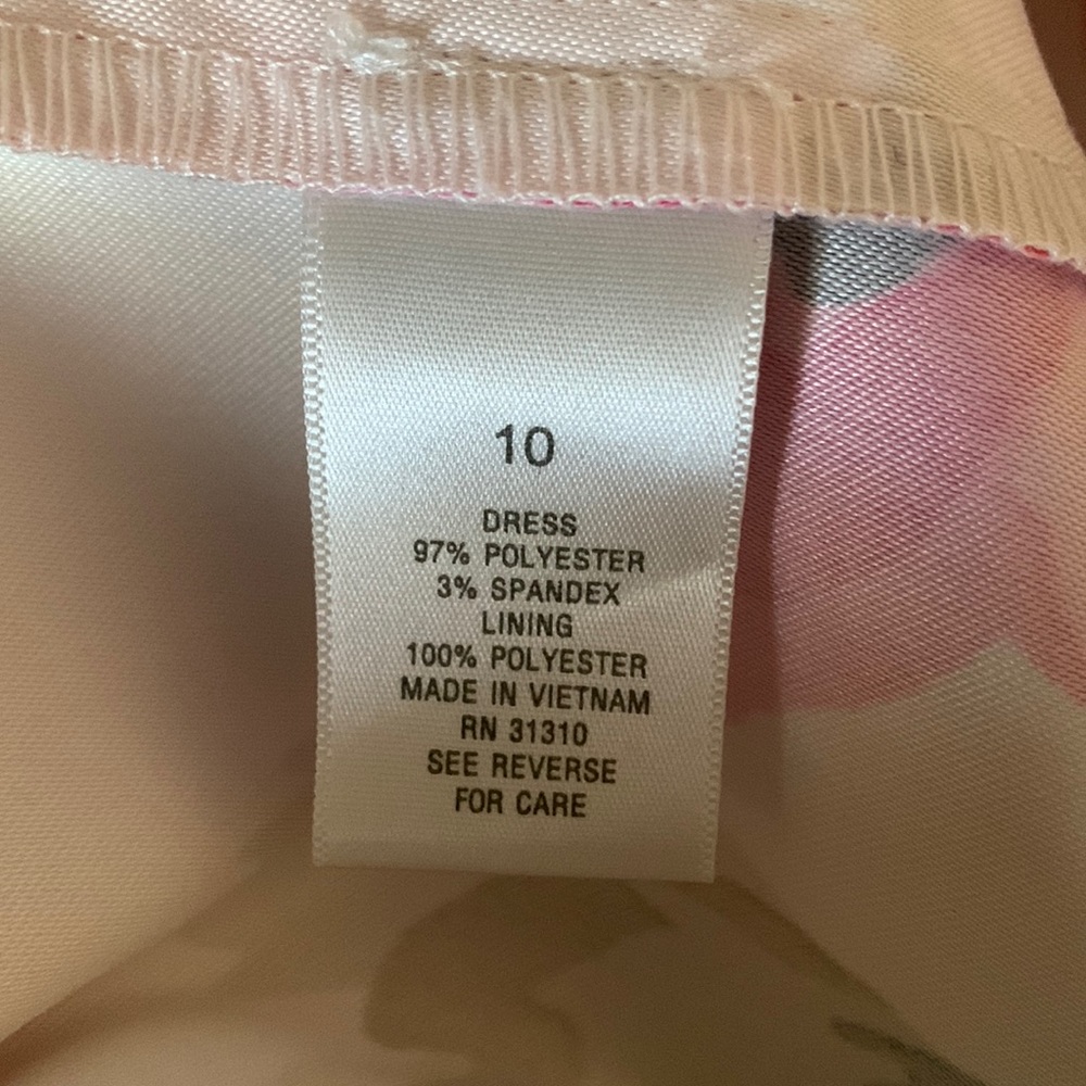 SIZE 10 Dress Barn Flowered Sheath dress - Picture 8 of 9